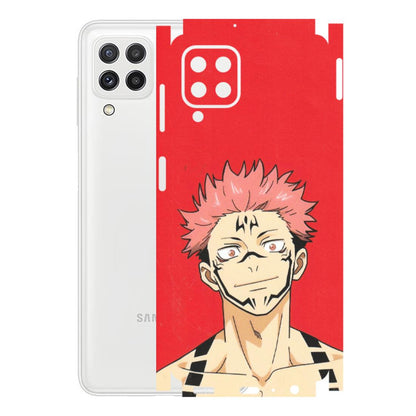 Samsung A/S Series Phone Skins (All Models) - Ryomen Sukuna Fun Anime - Matte Finish (M-153) Samsung Galaxy A22