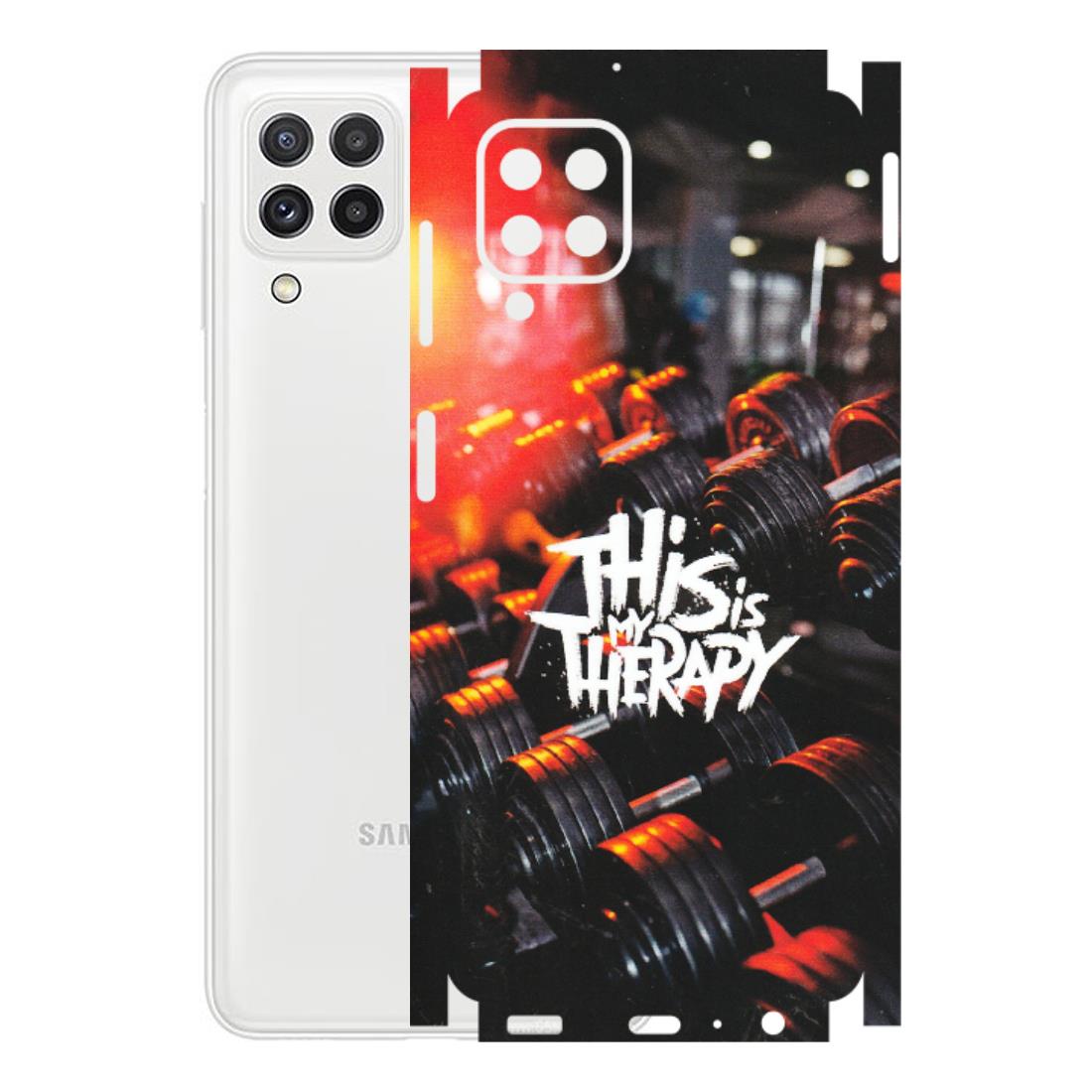 Samsung A/S Series Phone Skins (All Models) - GYM Lover Therapy - Matte Finish (M-160) Samsung Galaxy A22