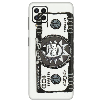 Samsung A/S Series Phone Skins (All Models) - Rick And Morty Hundred Dollar Anime - Matte Finish (M-161) Samsung Galaxy A22