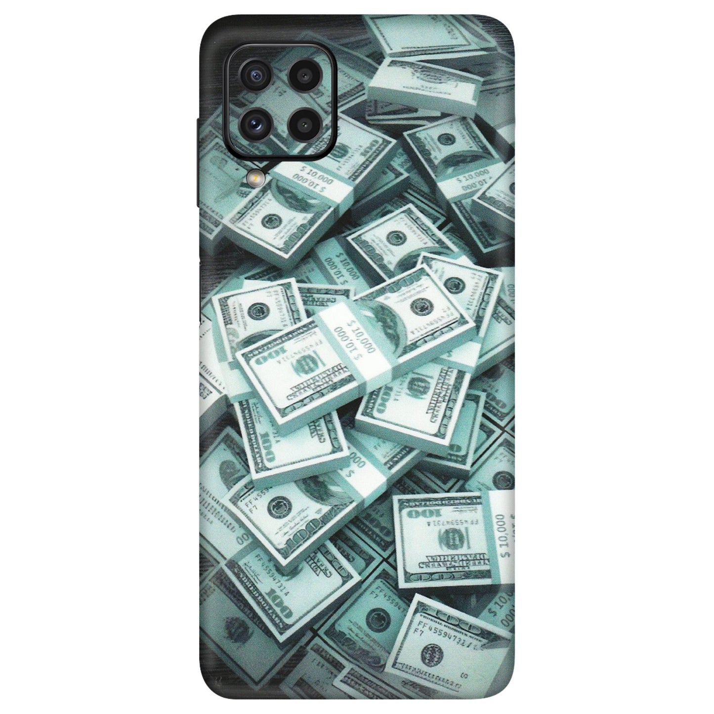 Samsung A/S Series Phone Skins (All Models) - Hundred Dollar Bill - Matte Finish (M-162) Samsung Galaxy A22