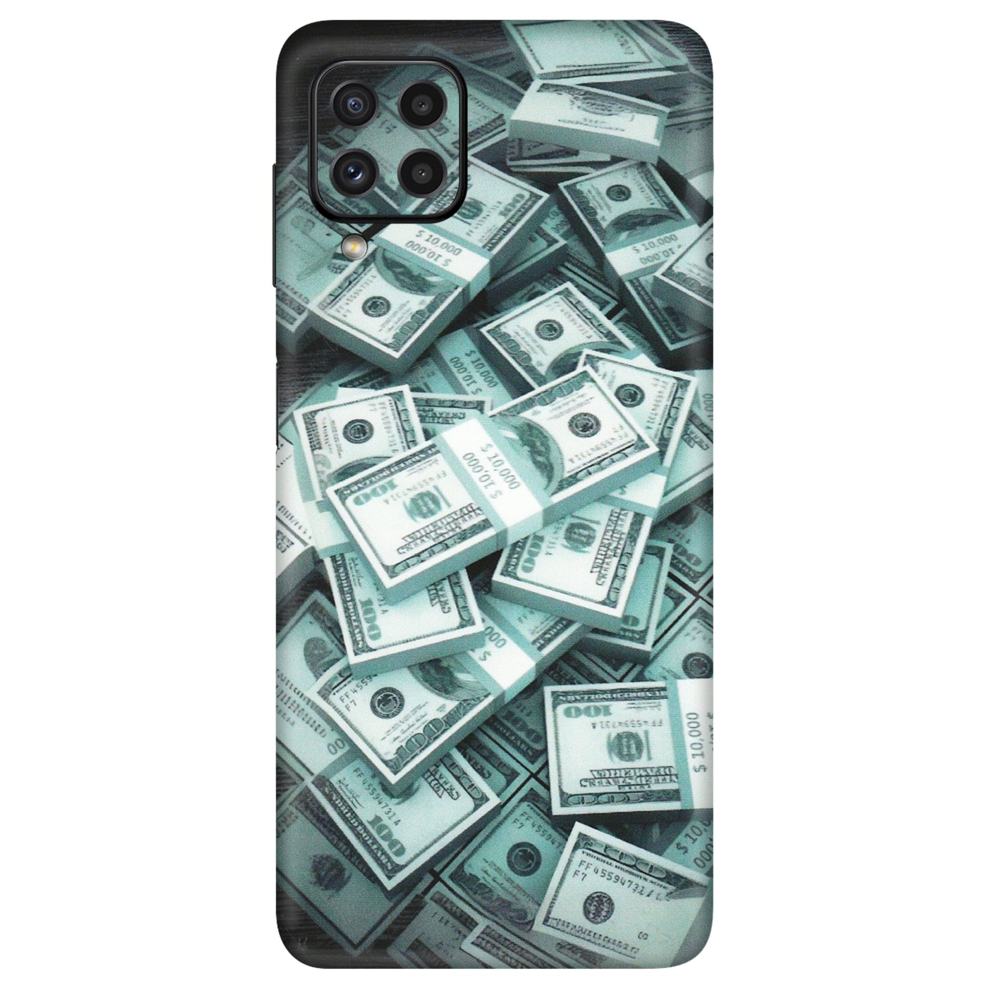 Samsung A/S Series Phone Skins (All Models) - Hundred Dollar Bill - Matte Finish (M-162) Samsung Galaxy A22