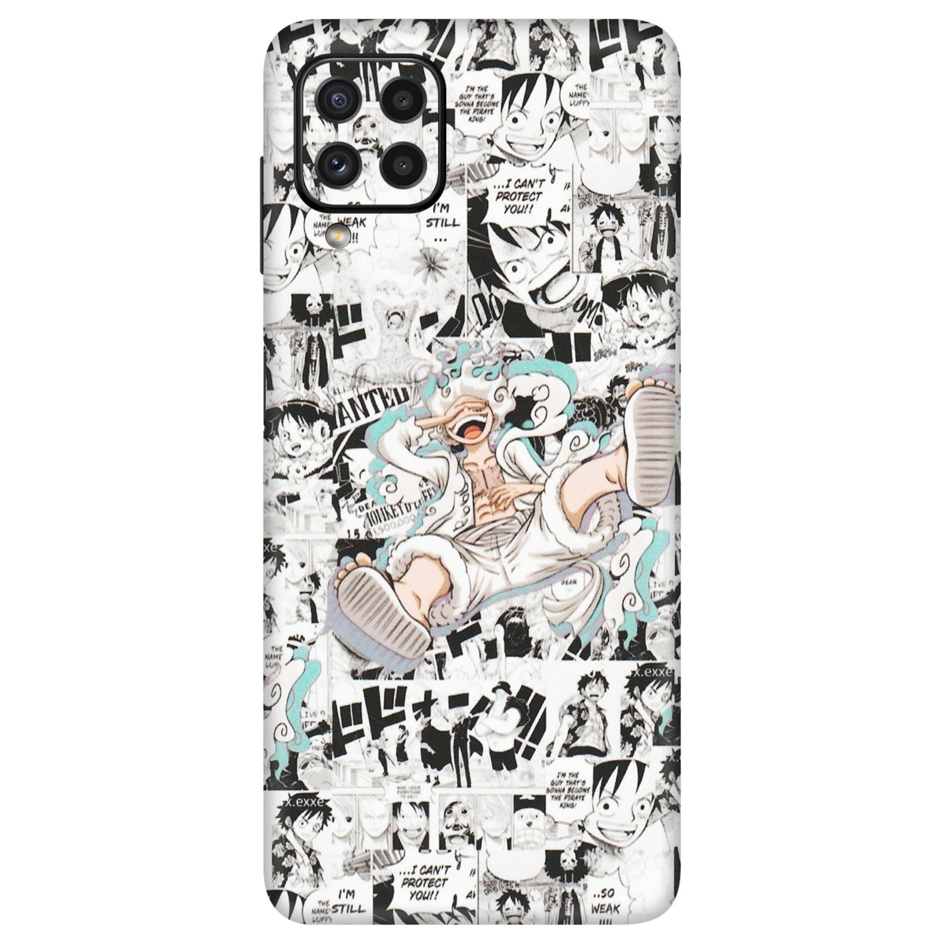 Samsung A/S Series Phone Skins (All Models) - One Piece Comic - Matte Finish (M-168) Samsung Galaxy A22