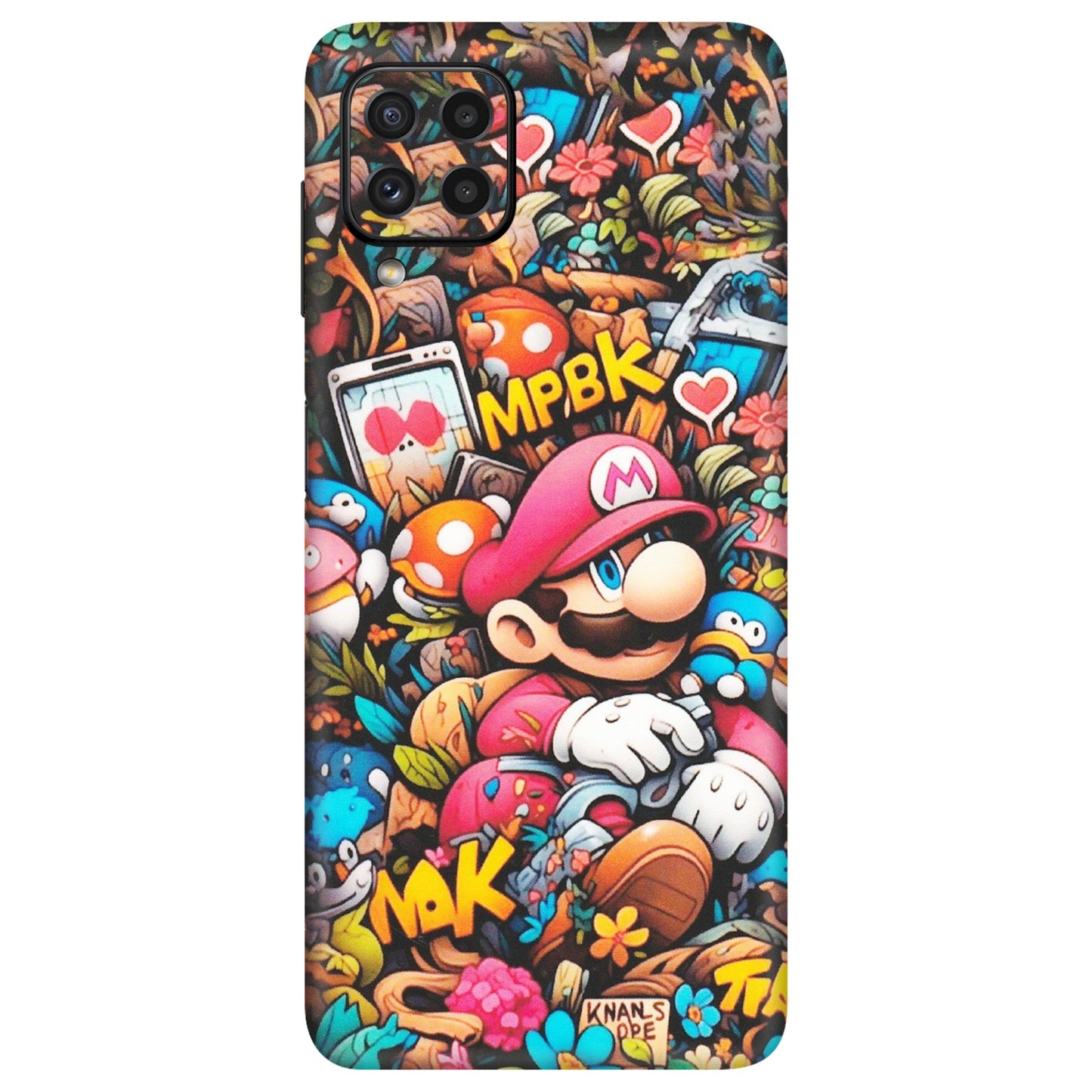 Samsung A/S Series Phone Skins (All Models) - Super Mario Bros Artistic - Matte Finish (M-173) Samsung Galaxy A22