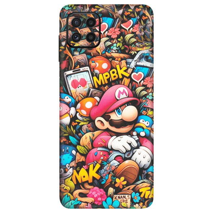 Samsung A/S Series Phone Skins (All Models) - Super Mario Bros Artistic - Matte Finish (M-173) Samsung Galaxy A22