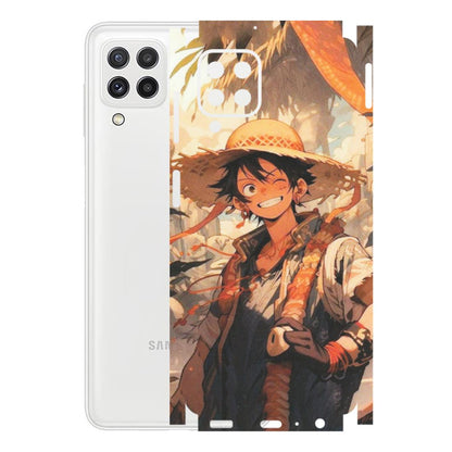 Samsung A/S Series Phone Skins (All Models) - Anime Character Smile - Matte Finish (M-33) Samsung Galaxy A22