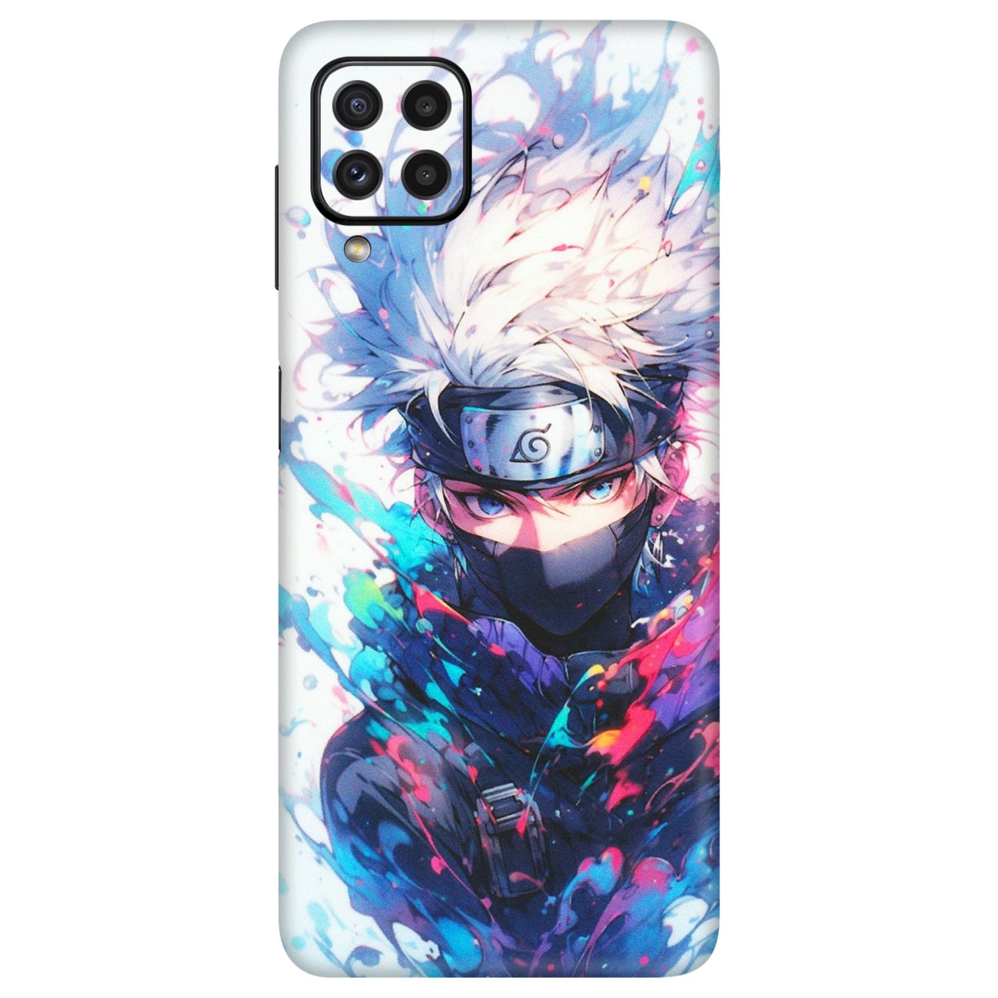 Samsung A/S Series Phone Skins (All Models) - Naruto Face Mask - Matte Finish (M-03) Samsung Galaxy A22