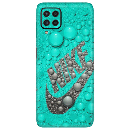 Samsung A/S Series Phone Skins (All Models) - Shoe Brand Bubbles - Matte Finish (M-42) Samsung Galaxy A22