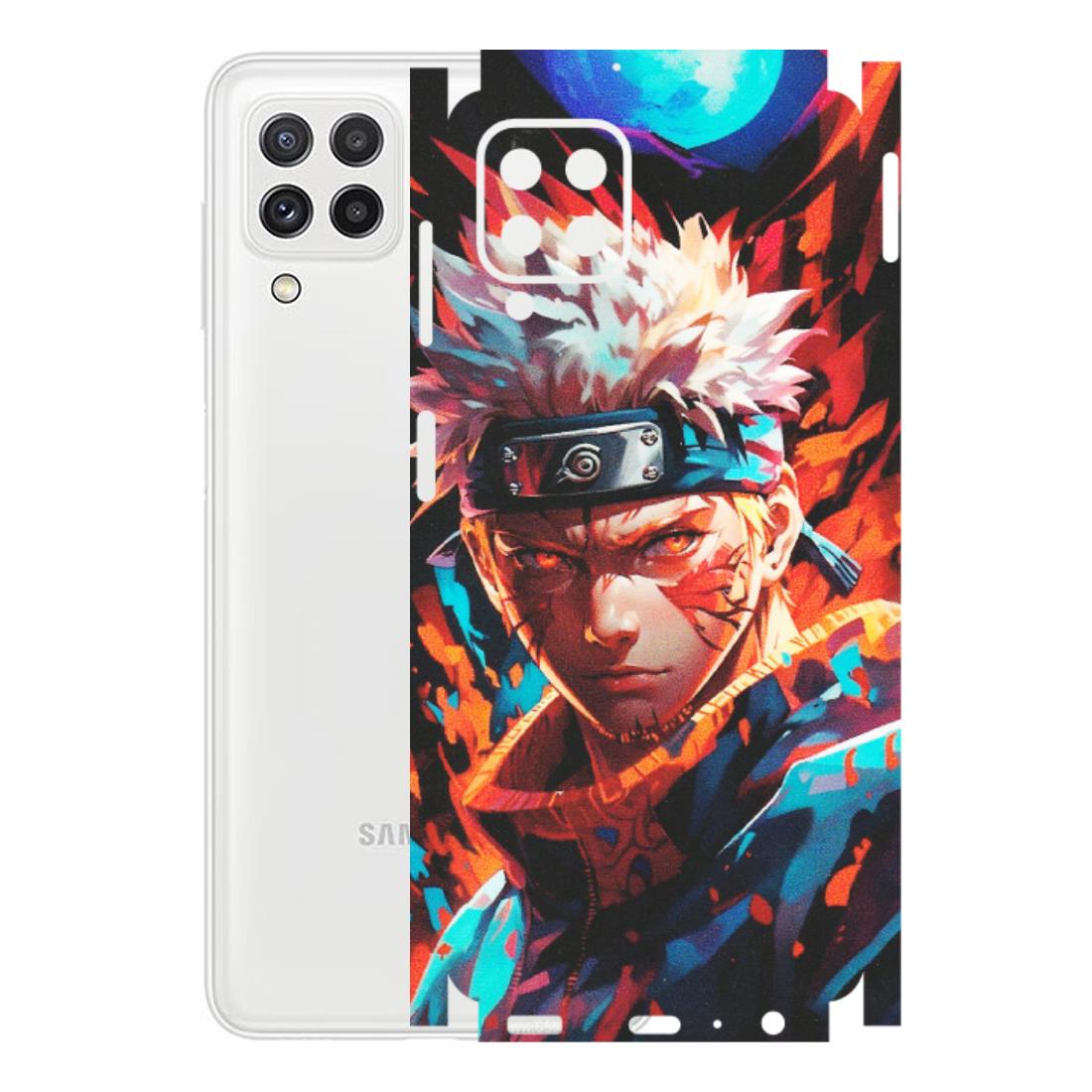 Samsung A/S Series Phone Skins (All Models) - Anime Ferocious Character - Matte Finish (M-44) Samsung Galaxy A22