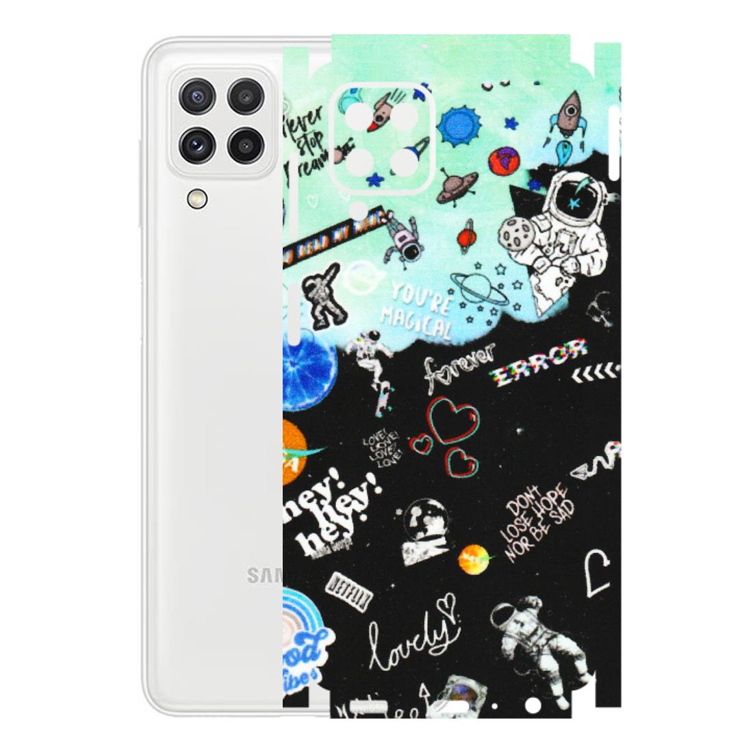 Samsung A/S Series Phone Skins (All Models) - Living In A Space Dream - Matte Finish (M-46) Samsung Galaxy A22