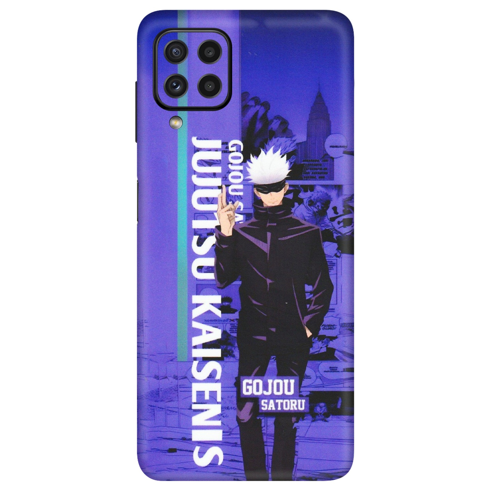 Samsung A/S Series Phone Skins (All Models) - Jujutsu Kaisen Gojo - Matte Finish (M-05) Samsung Galaxy A22