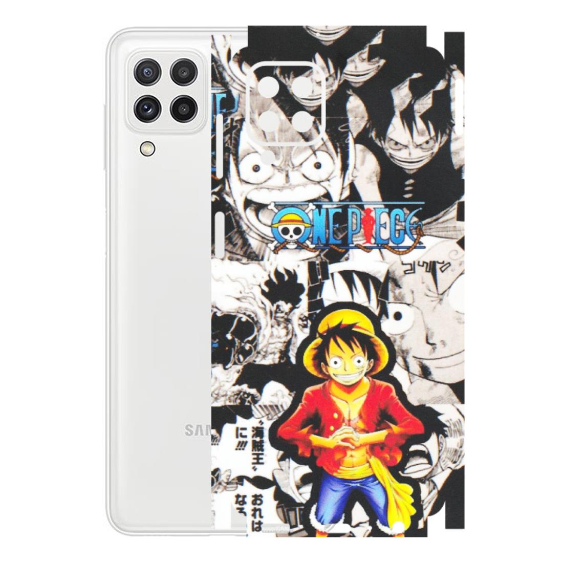 Samsung A/S Series Phone Skins (All Models) - One Piece B&W - Matte Finish (M-63) Samsung Galaxy A22