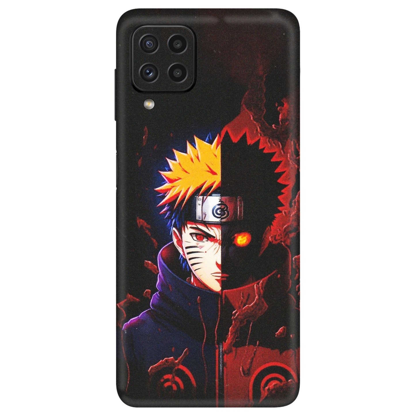 Samsung A/S Series Phone Skins (All Models) - Naruto X Evil - Matte Finish (M-70) Samsung Galaxy A22