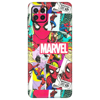 Samsung A/S Series Phone Skins (All Models) - Marvel Comic Spiderman Grafitti - Matte Finish (M-72) Samsung Galaxy A22