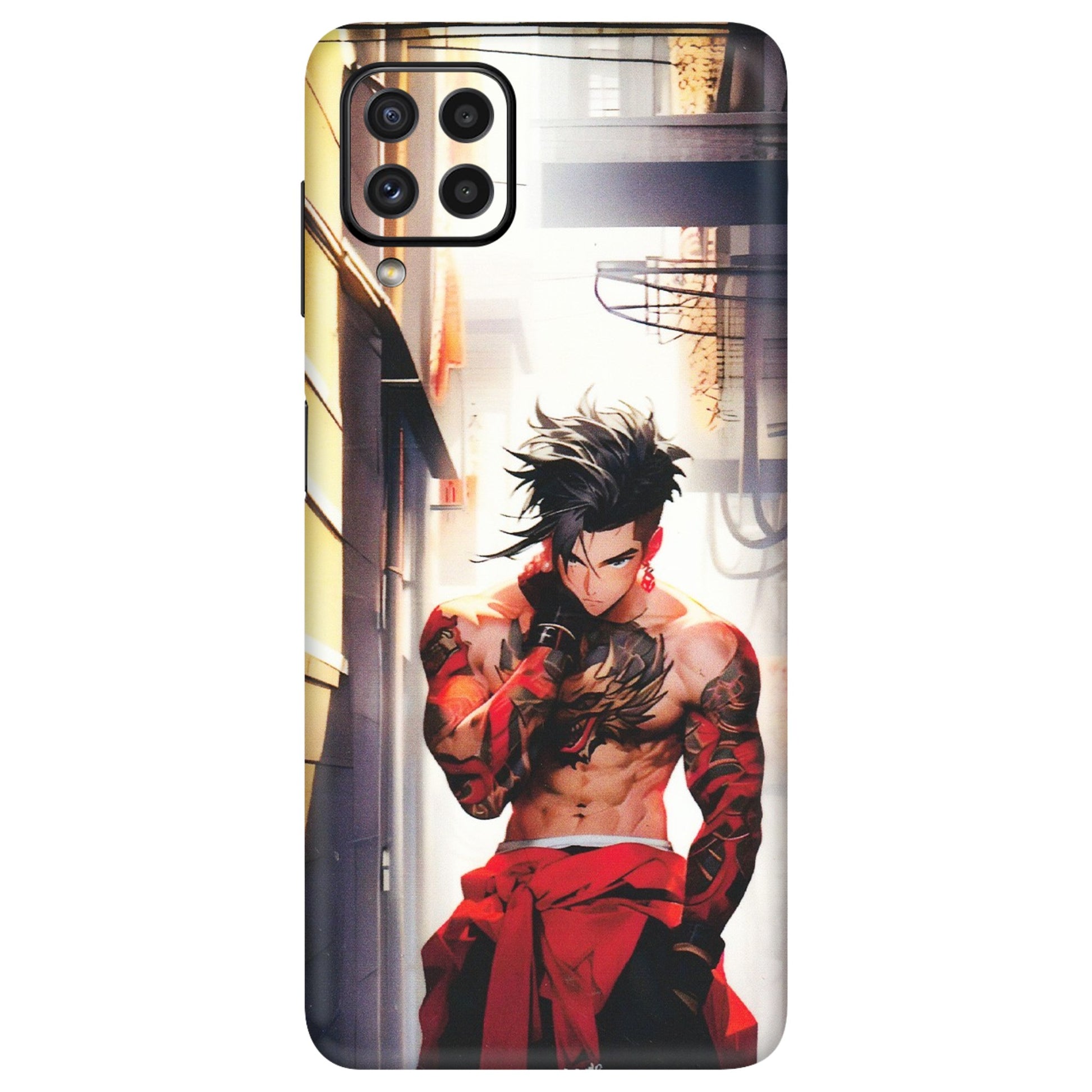 Samsung A/S Series Phone Skins (All Models) - In the streets of Japan - Matte Finish (M-77) Samsung Galaxy A22