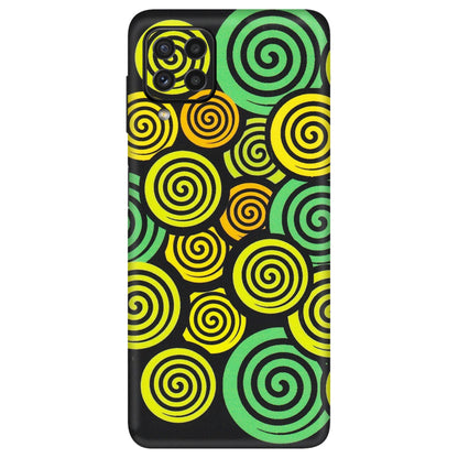 Samsung A/S Series Phone Skins (All Models) - Crazy Spiral - Matte Finish (M-91) Samsung Galaxy A22