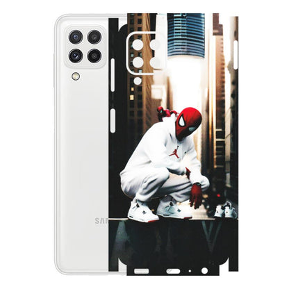 Samsung A/S Series Phone Skins (All Models) - Sportsman Spider Man - Matte Finish (M-94) Samsung Galaxy A22