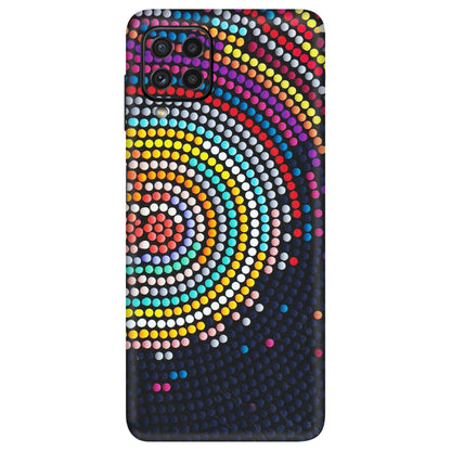 Samsung A/S Series Phone Skins (All Models) - Rainbow Dot Mandala - Matte Finish (M-97) Samsung Galaxy A22