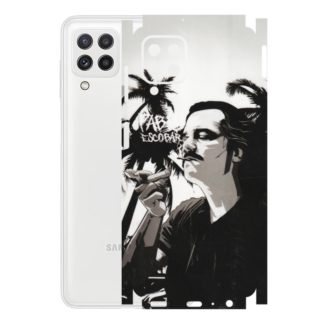Samsung A/S Series Phone Skins (All Models) - Pab Escobar - Transparent Finish (T-05) Samsung Galaxy A22