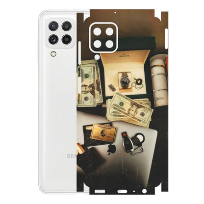 Samsung A/S Series Phone Skins (All Models) - Luxury Lifestyle - Transparent Finish (T-11) Samsung Galaxy A22