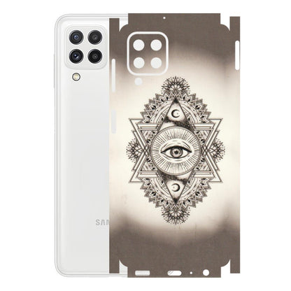 Samsung A/S Series Phone Skins (All Models) - Illuminati Great Eye - Transparent Finish (T-14) Samsung Galaxy A22