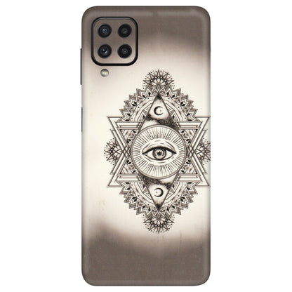 Samsung A/S Series Phone Skins (All Models) - Illuminati Great Eye - Transparent Finish (T-14) Samsung Galaxy A22