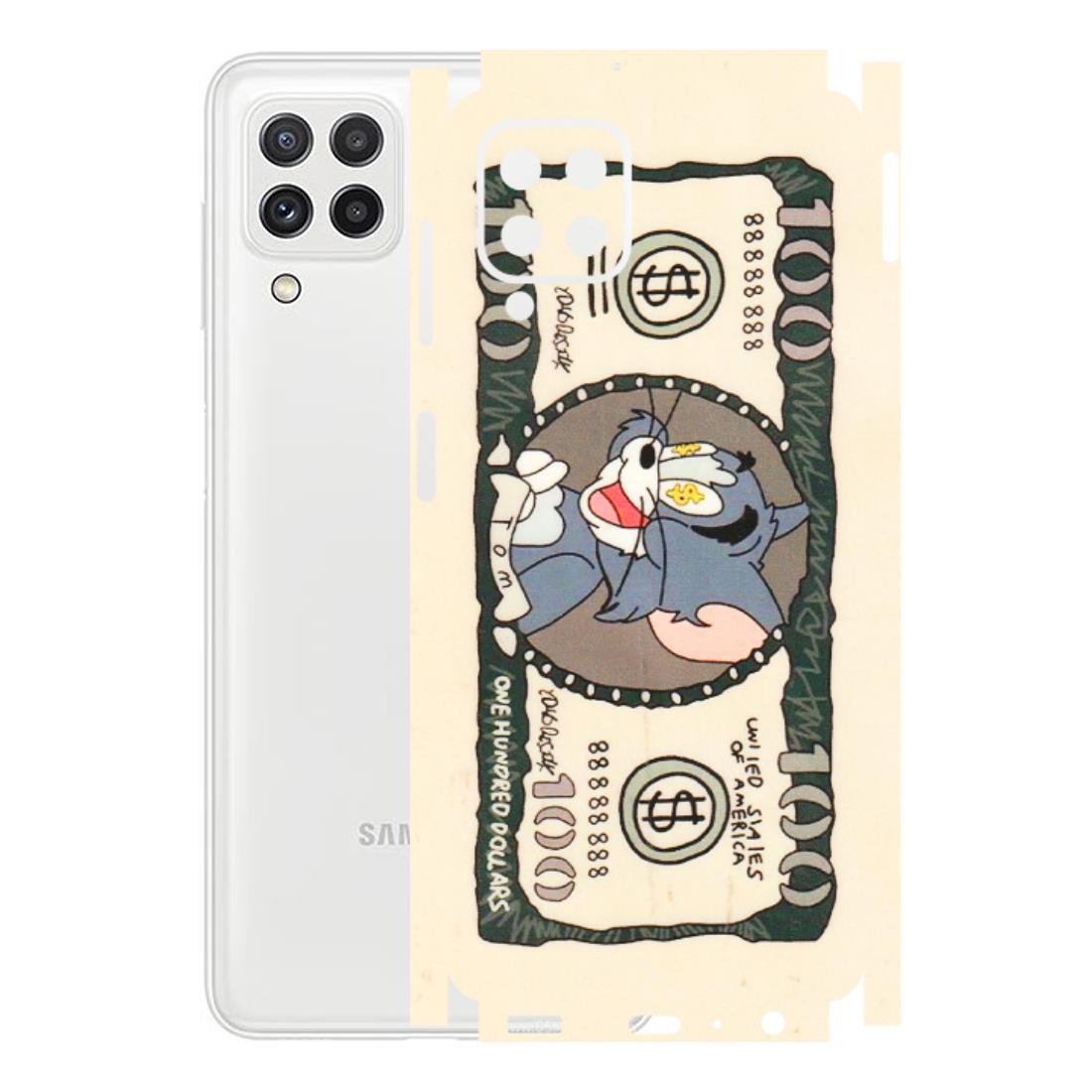 Samsung A/S Series Phone Skins (All Models) - One Hundred Dollar Tom - Transparent Finish (T-16) Samsung Galaxy A22