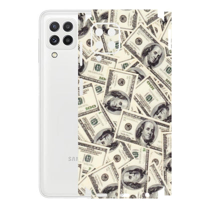 Samsung A/S Series Phone Skins (All Models) - Dollar Lover - Transparent Finish (T-17) Samsung Galaxy A22
