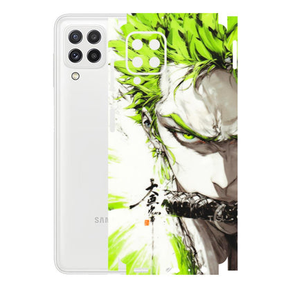 Samsung A/S Series Phone Skins (All Models) - Roro Taku Anime - Transparent Finish (T-18) Samsung Galaxy A22
