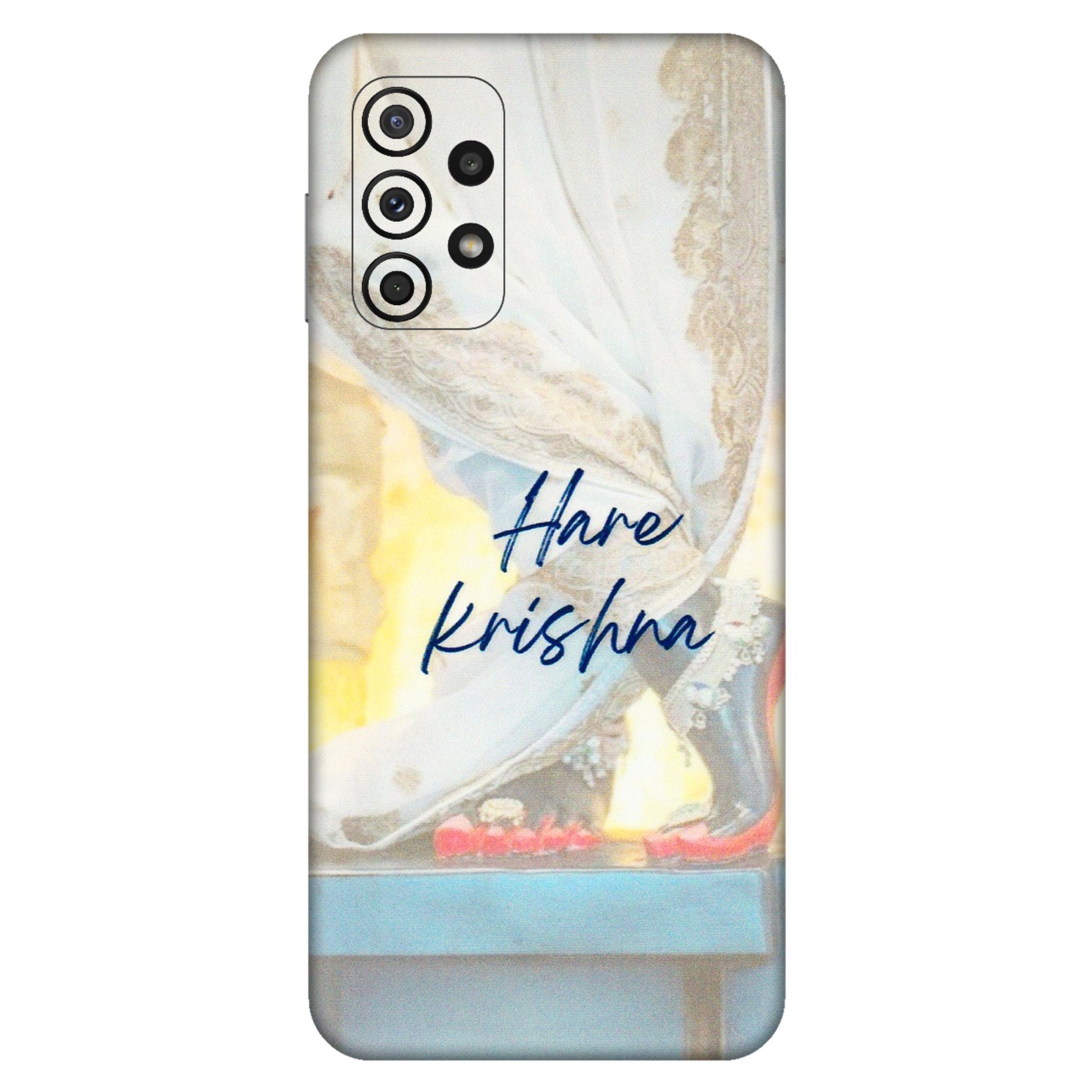 Samsung A/S Series Phone Skins (All Models) - Hare Krishna - 3D Embossed Finish (L-03) Samsung Galaxy A23 (5G)