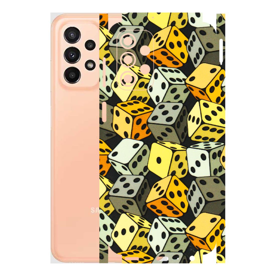Samsung A/S Series Phone Skins (All Models) - Dices Of Life - 3D Embossed Finish (L-04) Samsung Galaxy A23 (5G)
