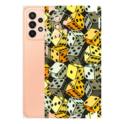 Samsung A/S Series Phone Skins (All Models) - Dices Of Life - 3D Embossed Finish (L-04) Samsung Galaxy A23 (5G)