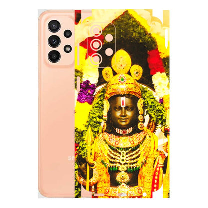 Samsung A/S Series Phone Skins (All Models) - Ram Lalla Ayodhya - 3D Embossed Finish (L-103) Samsung Galaxy A23 (5G)