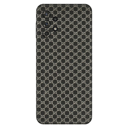 Samsung A/S Series Phone Skins (All Models) - Black G Print - 3D Embossed Finish (L-109) Samsung Galaxy A23 (5G)