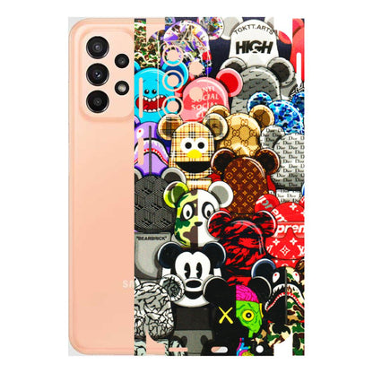 Samsung A/S Series Phone Skins (All Models) - More Mickey Mouses - 3D Embossed Finish (L-118) Samsung Galaxy A23 (5G)