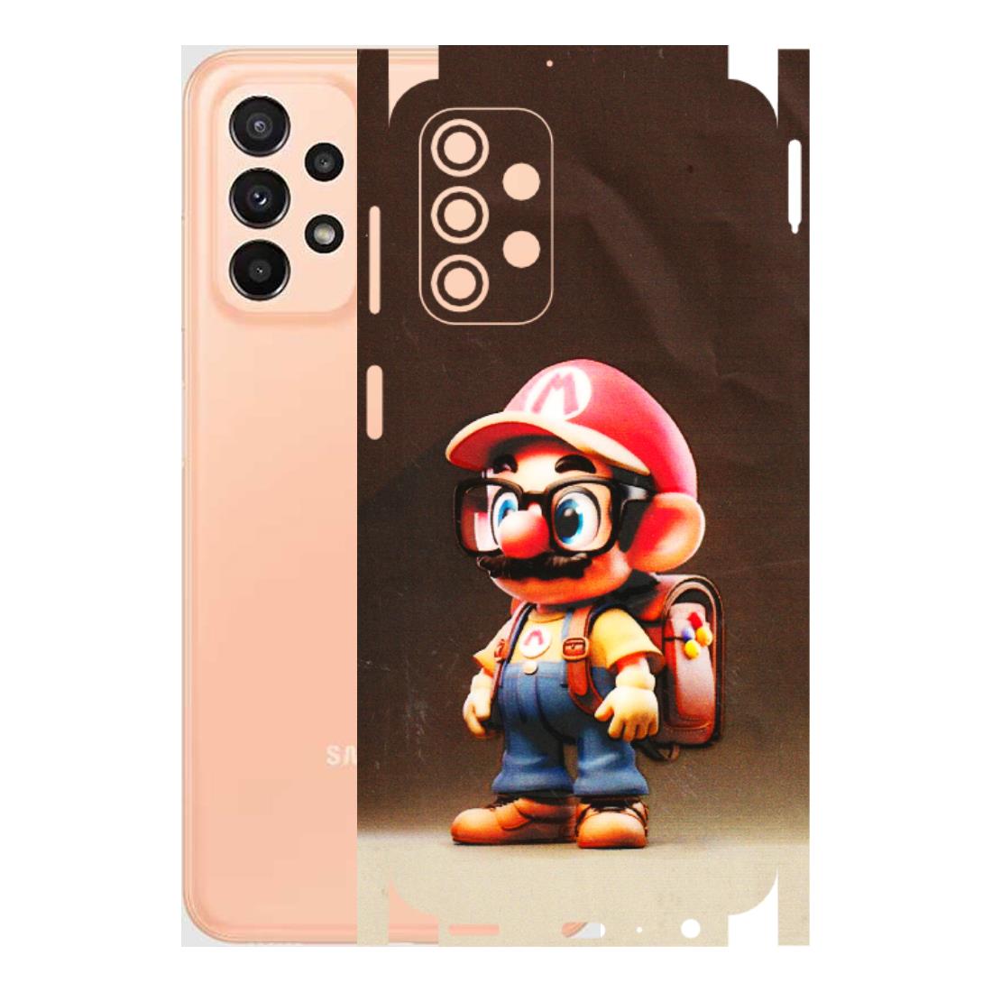 Samsung A/S Series Phone Skins (All Models) - Little Mario - 3D Embossed Finish (L-119) Samsung Galaxy A23 (5G)