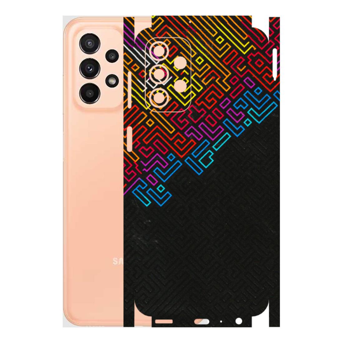 Samsung A/S Series Phone Skins (All Models) - Dotme Pattern Art - 3D Embossed Finish (L-121) Samsung Galaxy A23 (5G)