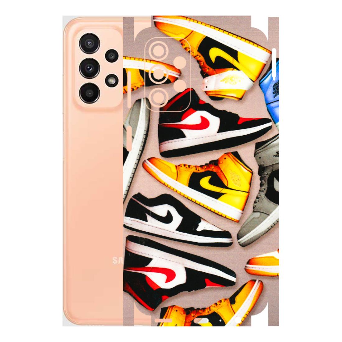 Samsung A/S Series Phone Skins (All Models) - Sneaker Lover - 3D Embossed Finish (L-135) Samsung Galaxy A23 (5G)