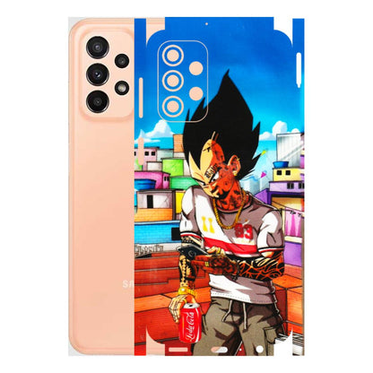 Samsung A/S Series Phone Skins (All Models) - Vegeta - 3D Embossed Finish (L-136) Samsung Galaxy A23 (5G)