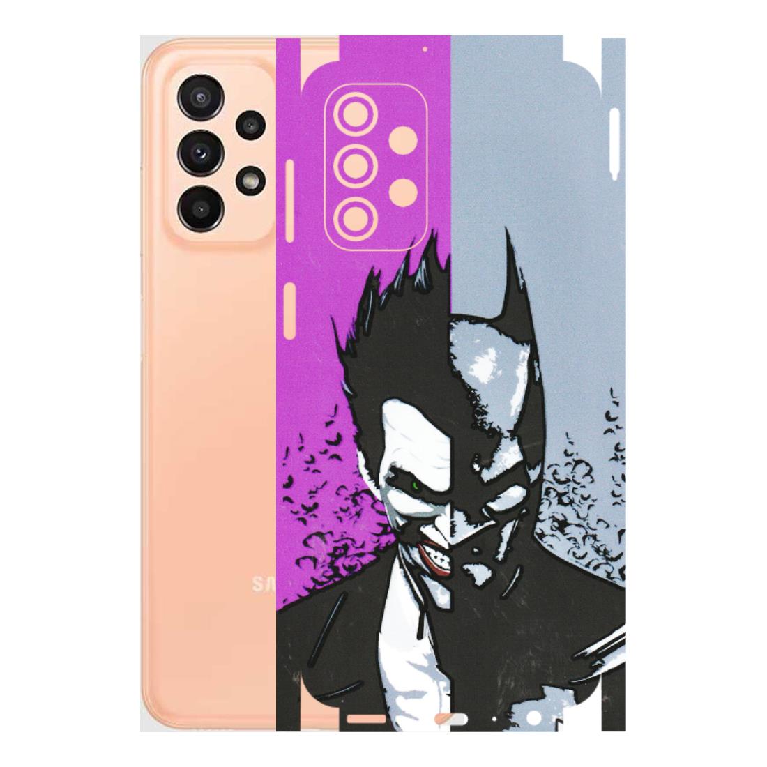 Samsung A/S Series Phone Skins (All Models) - Batman & Joker - 3D Embossed Finish (L-143) Samsung Galaxy A23 (5G)