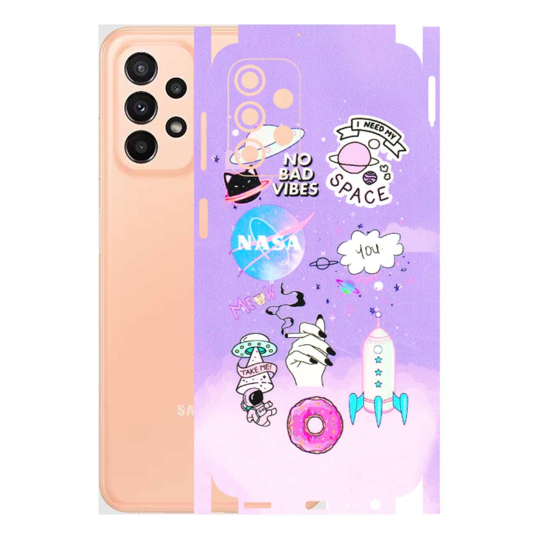 Samsung A/S Series Phone Skins (All Models) - I Need My Nasa Skin - 3D Embossed Finish (L-149) Samsung Galaxy A23 (5G)