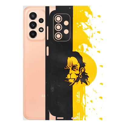 Samsung A/S Series Phone Skins (All Models) - Bajrangbali - 3D Embossed Finish (L-151) Samsung Galaxy A23 (5G)