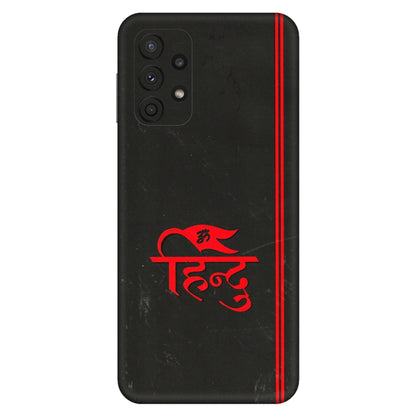 Samsung A/S Series Phone Skins (All Models) - Hindu Black - 3D Embossed Finish (L-153) Samsung Galaxy A23 (5G)