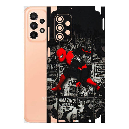 Samsung A/S Series Phone Skins (All Models) - SpiderMan New - 3D Embossed Finish (L-162) Samsung Galaxy A23 (5G)