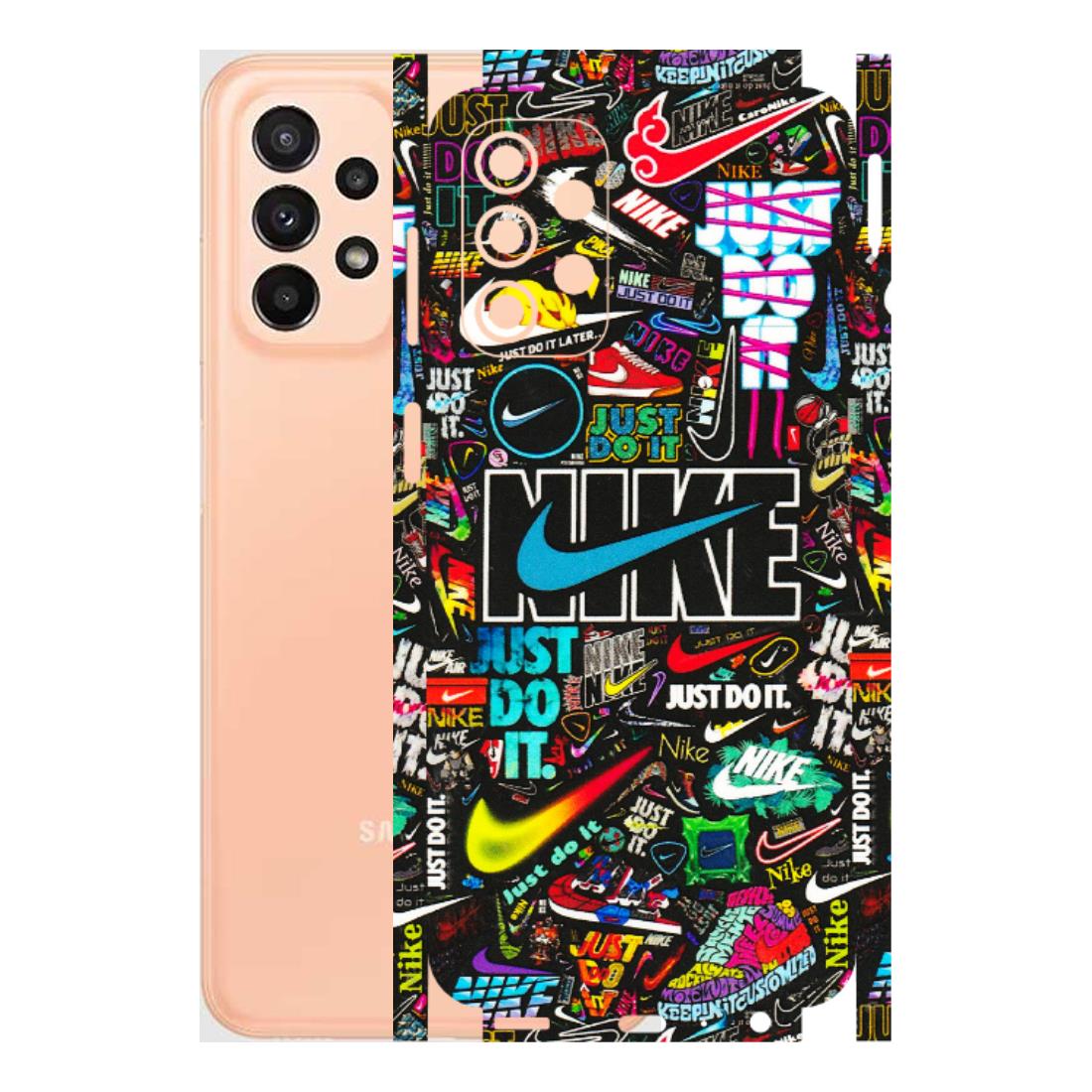 Samsung A/S Series Phone Skins (All Models) - Just Do It Doodles - 3D Embossed Finish (L-166) Samsung Galaxy A23 (5G)