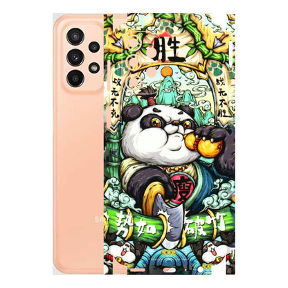 Samsung A/S Series Phone Skins (All Models) - Royal Rich Panda - 3D Embossed Finish (L-170) Samsung Galaxy A23 (5G)