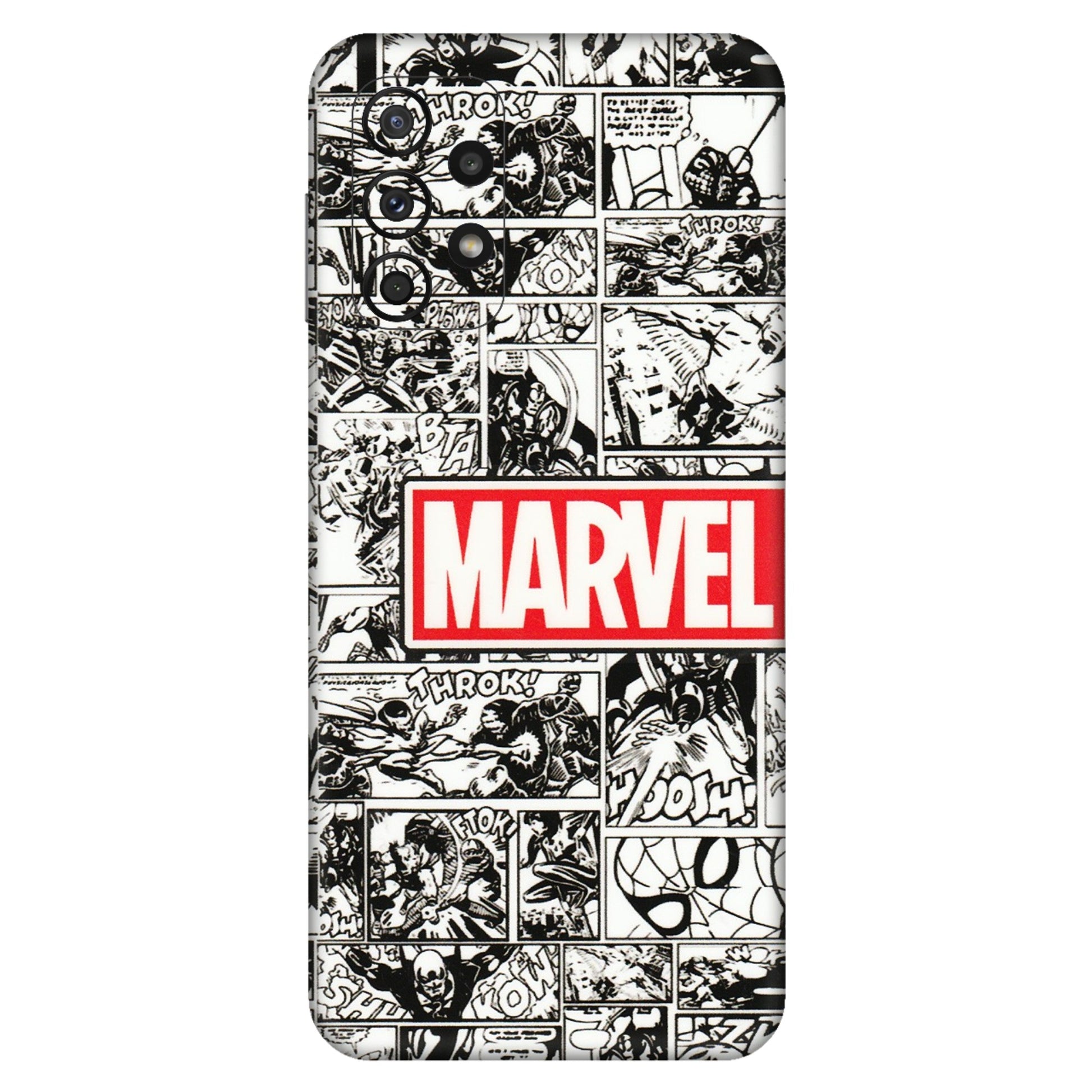 Samsung A/S Series Phone Skins (All Models) - Marvel Comic - 3D Embossed Finish (L-171) Samsung Galaxy A23 (5G)