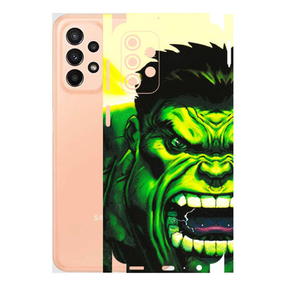 Samsung A/S Series Phone Skins (All Models) - Hulk - 3D Embossed Finish (L-180) Samsung Galaxy A23 (5G)