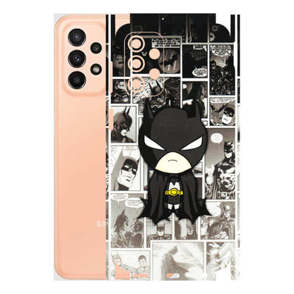 Samsung A/S Series Phone Skins (All Models) - Toon Batman - 3D Embossed Finish (L-182) Samsung Galaxy A23 (5G)