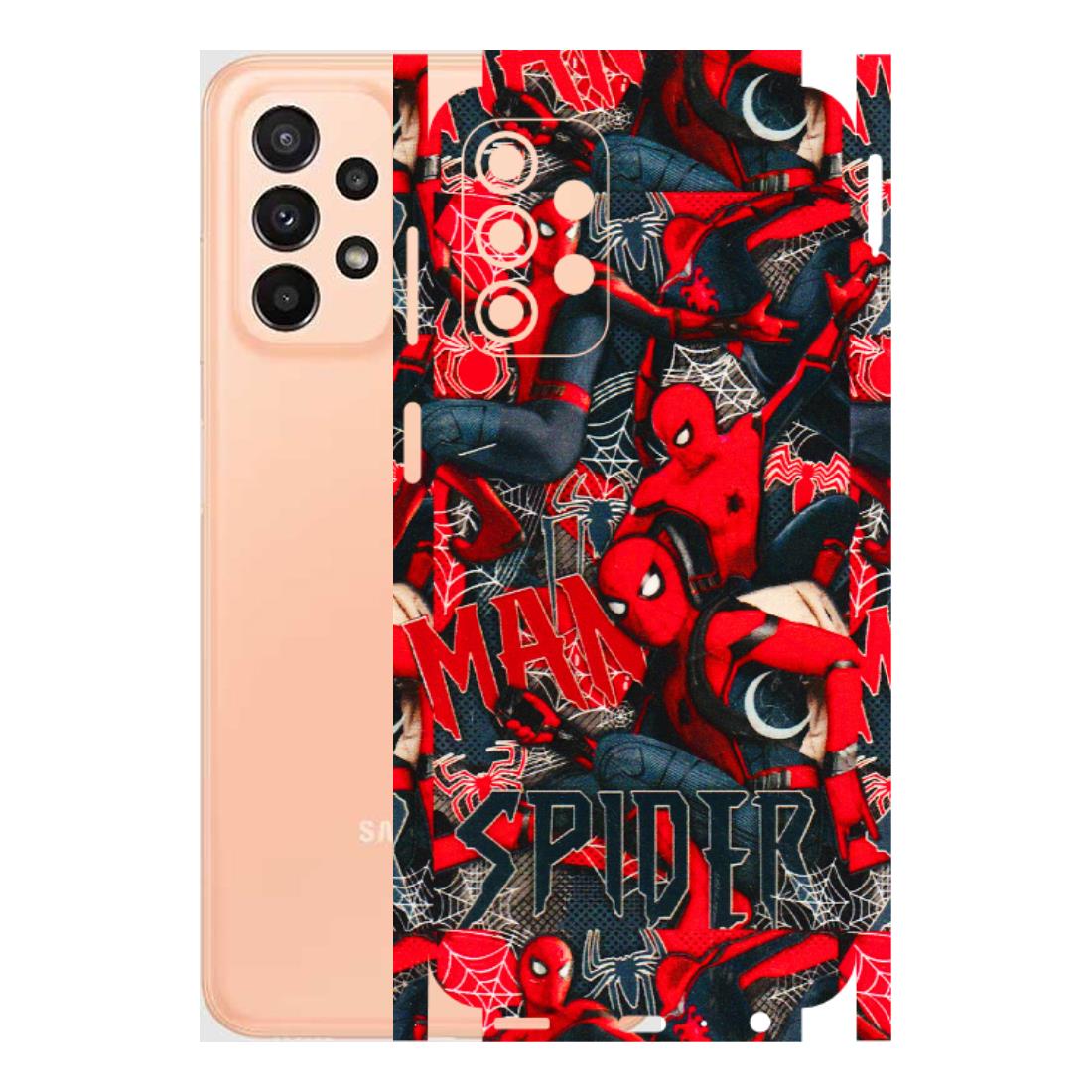 Samsung A/S Series Phone Skins (All Models) - SpiderMan Cool - 3D Embossed Finish (L-188) Samsung Galaxy A23 (5G)