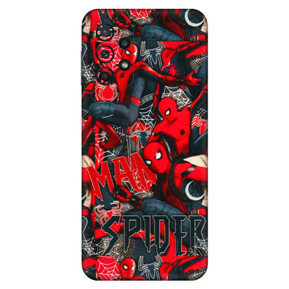 Samsung A/S Series Phone Skins (All Models) - SpiderMan Cool - 3D Embossed Finish (L-188) Samsung Galaxy A23 (5G)